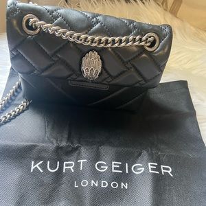 BlackKurt Geiger Mini Kensington Handbag